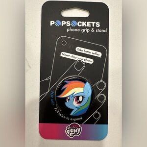 AUTHENTIC PopSockets My Little Pony Single Phone Grip  Phone Holder Rainbow Dash